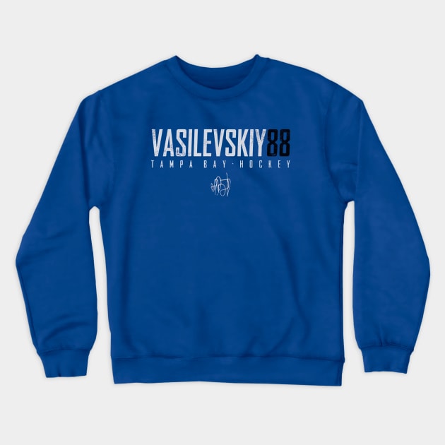 Andrei Vasilevskiy Tampa Bay Elite Crewneck Sweatshirt by TodosRigatSot